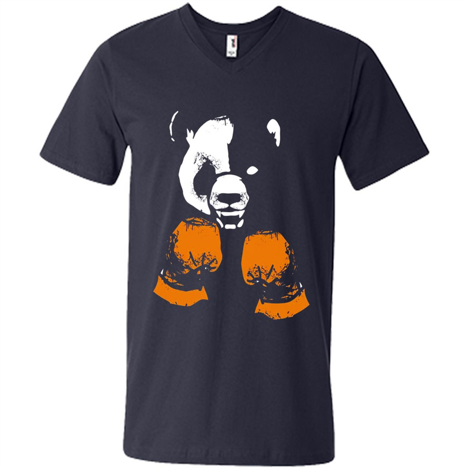 The winner' Cool Panda Bear Boxing Glove - Men's V-Neck
