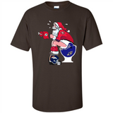 San Francisco 49ers Santa Claus Toilet