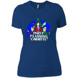 Party Planning Committee Christmas T-Shirt - Ladies' Boyfriend T-Shirt