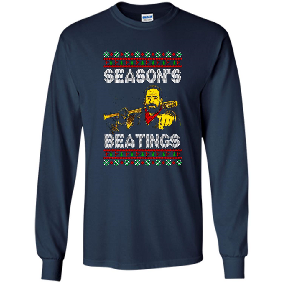 Negan Season's Beatings Christmas PINGPONG