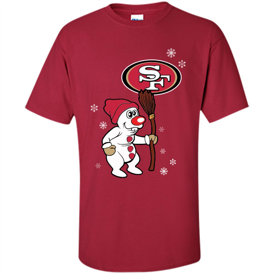 San Francisco 49ers Snowman