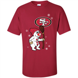 San Francisco 49ers Snowman