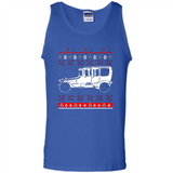 Christmas Ugly Sweater Automobile Ugly Christmas Sweater - Tank Top