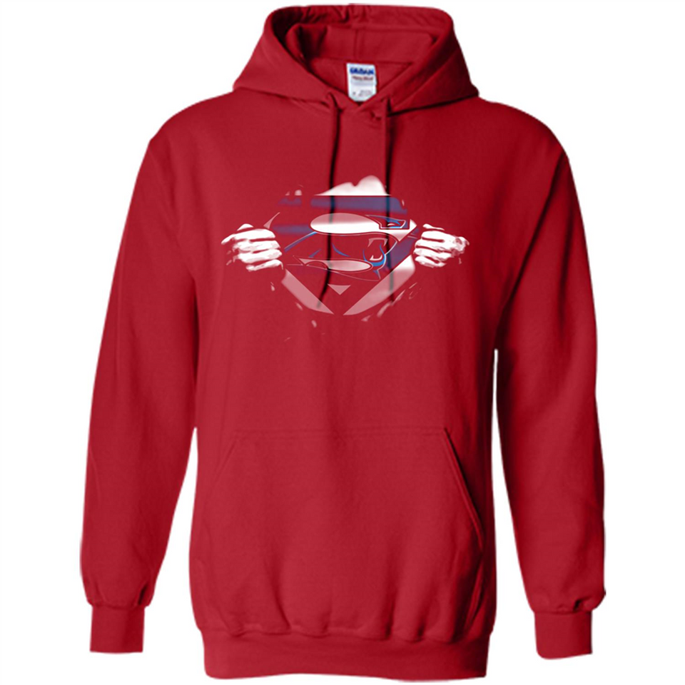 Carolina Panthers And Superman Fans - Hoodie