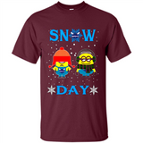 Snow Day Shirt For Charlotte Hornets Vs Minion Fans pingpong