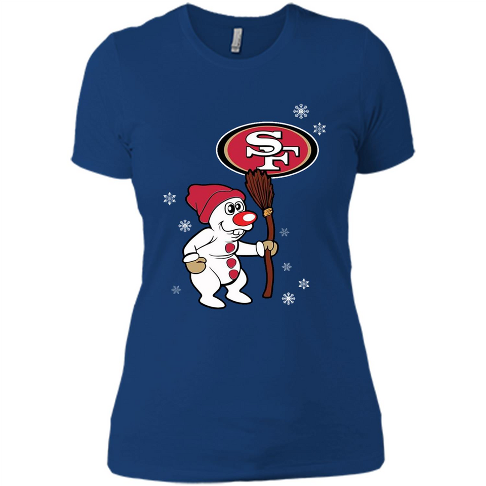 San Francisco 49ers Snowman