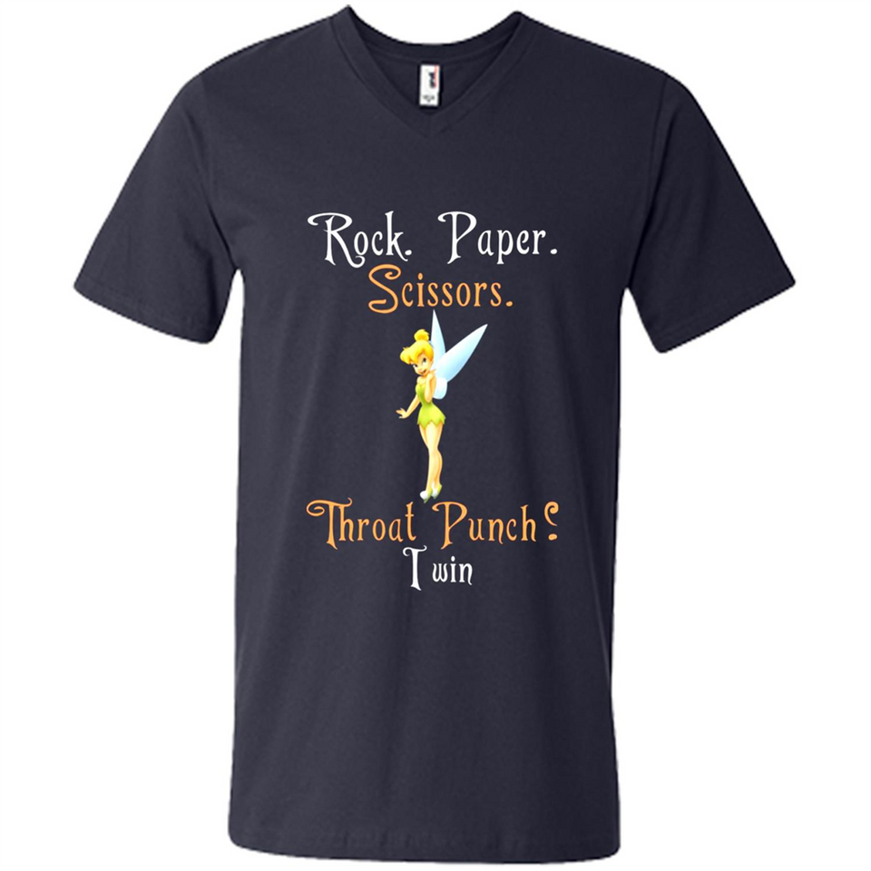 Tinker Bell Rock Paper Scissors Throat Punch I win PINGPONG