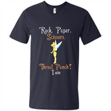 Tinker Bell Rock Paper Scissors Throat Punch I win PINGPONG