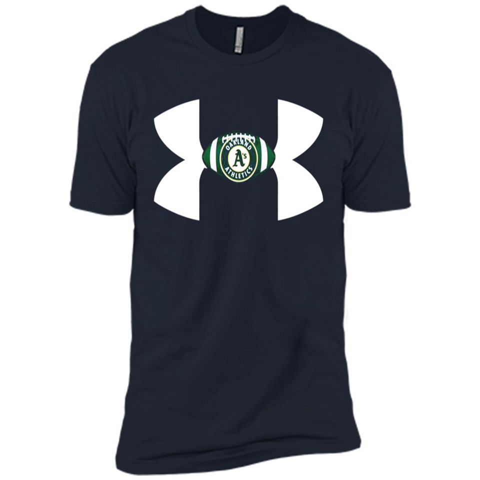 Oakland Athletics Under Armour Logo - Premium Short Sleeve T-Shirt