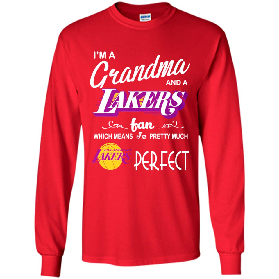 I'M A Grandma And A Los Angeles Lakers Fans