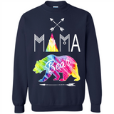 Mama Bear Shirt Tie Dye Family Vacation & Camping Tee - Sweatshirt