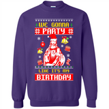 We Gonna Party Like It's My Birthday Jesus Christmas PINGPONG
