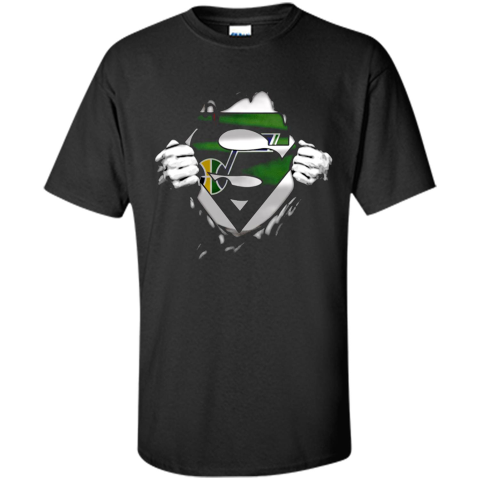 Utah Jazz And Superman Fans - Shirt
