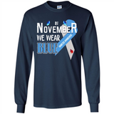 November We Wear Blue Diabetes Awareness