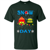 Snow Day Shirt For Cleveland Browns Vs Minion Fans pingpong