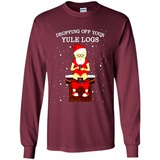 Santa Dropping Off Your Yule Logs