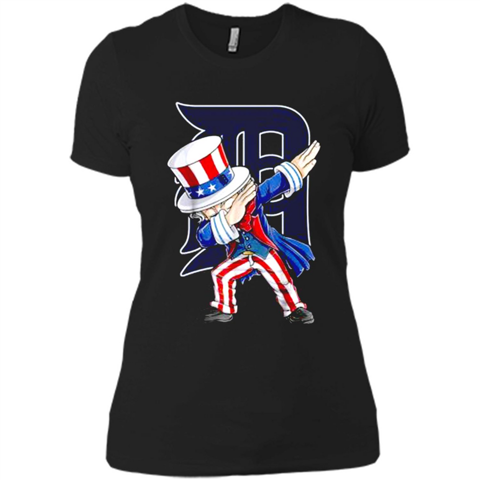 MLB DETROIT TIGERS UNCLE SAM DABBING INDEPENDENCE DAY