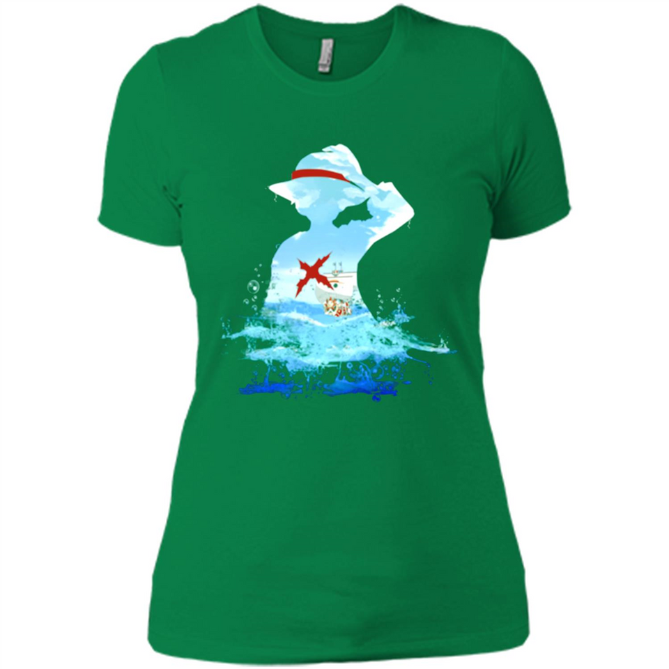 Luffy sea 2 - Ladies' Boyfriend T-Shirt