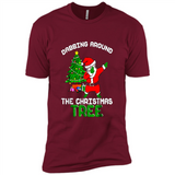 Christmas Dabbing Santa - Premium Short Sleeve T-Shirt
