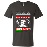 Narcos dashing through the snow Christmas sweatshirt PINGPONG