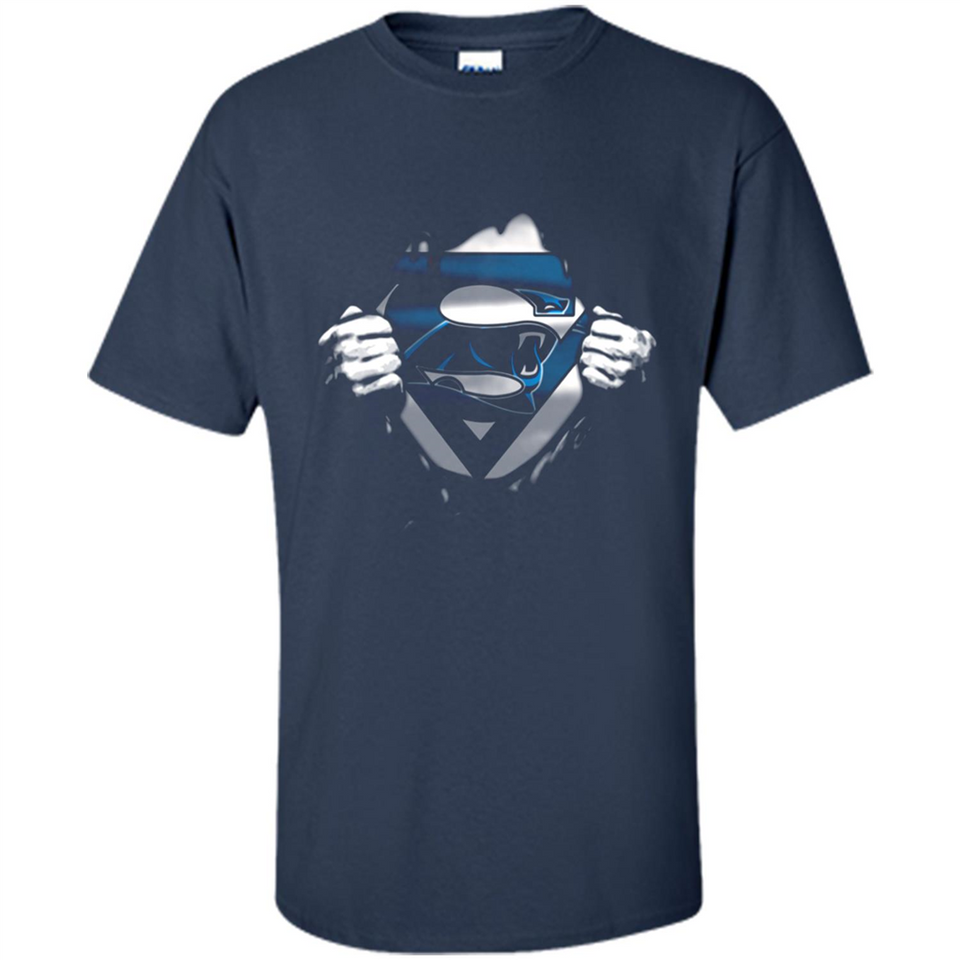 Carolina Panthers And Superman Fans - Shirt