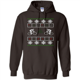 Christmas Ugly Sweater Cycling - Best Ugly Christmas Sweater - Hoodie