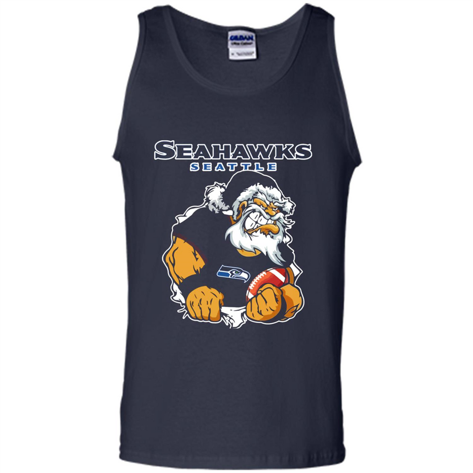Grumpy Santa Claus Seahawks Seattle Football Team PINGPONG