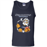 Grumpy Santa Claus Seahawks Seattle Football Team PINGPONG