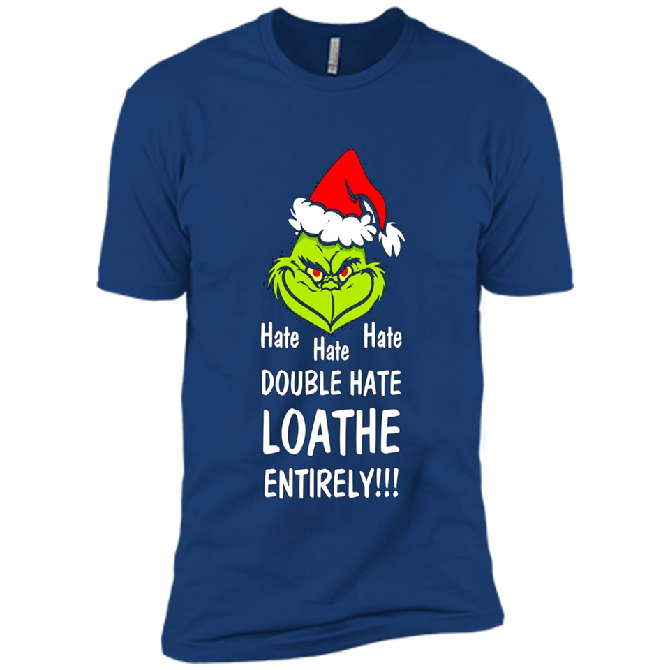 Mr Grinch hate hate hate double hate loathe entirely sweater PINGPONG