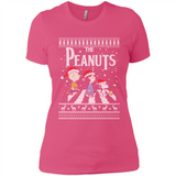 Snoopy Peanuts Ugly Christmas - Ladies' Boyfriend T-Shirt