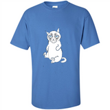 annoyed kitty touchy kitty grouchy ball of fur noody kitty PING PONG