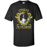 Queens Are Born In November Gold Girl