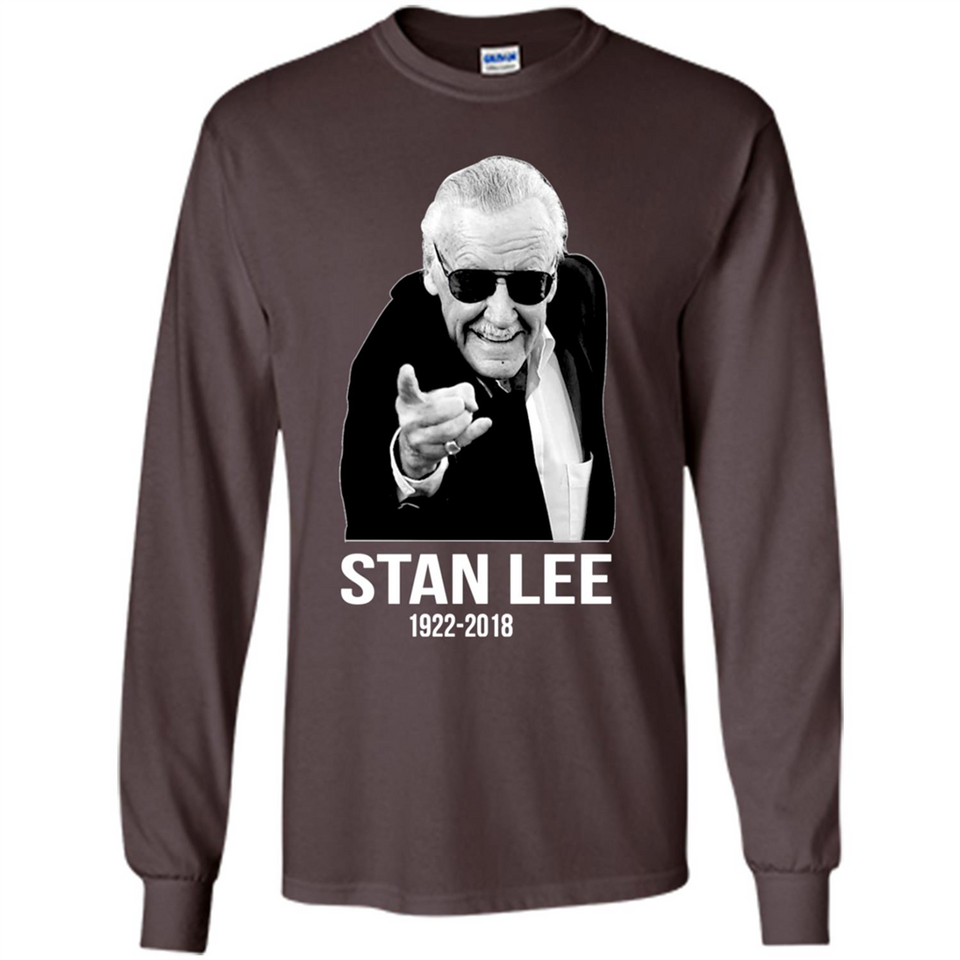 Stan Lee Rip 1922-2018 - Long Sleeve T-Shirt