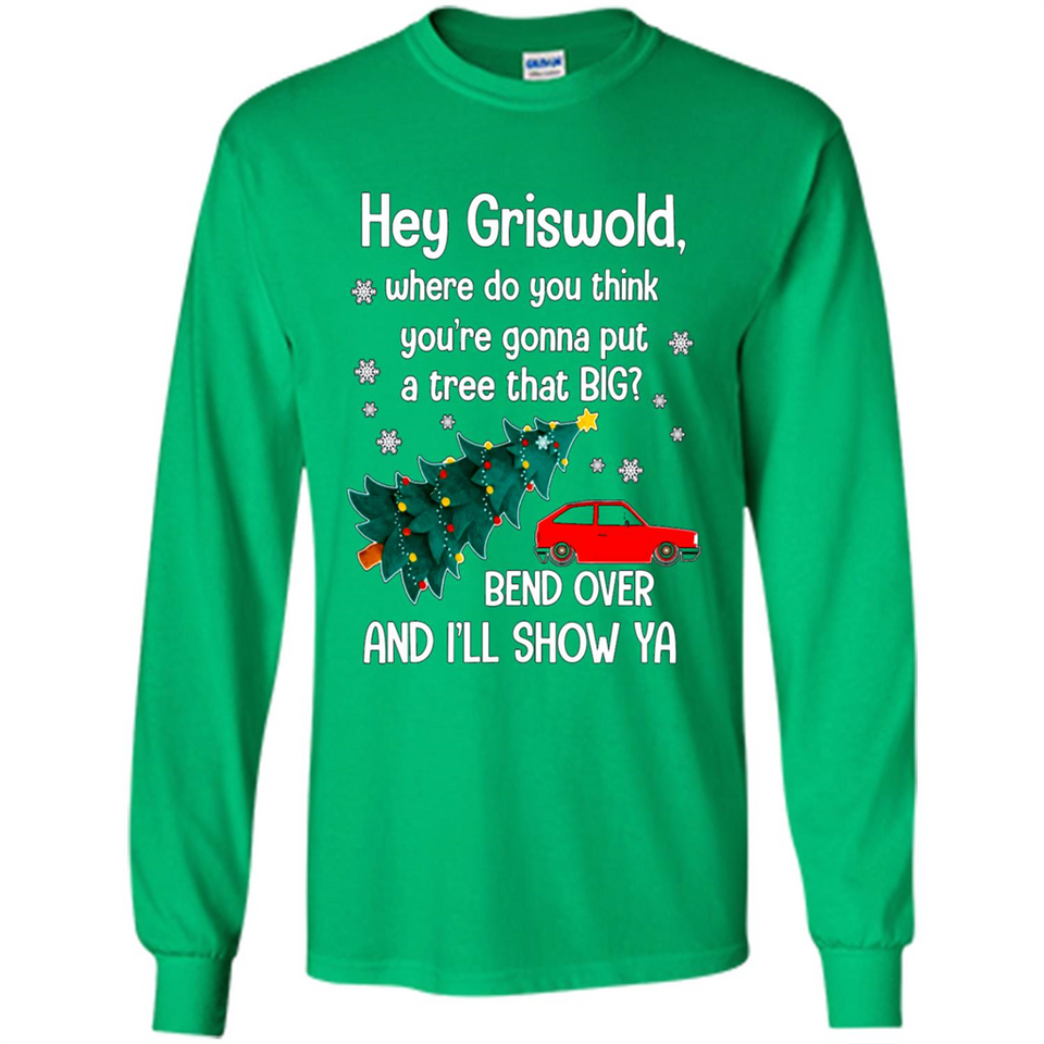 Hey Griswold Where Do You Think You’re Gonna Put A Tree Christmas PING PONG