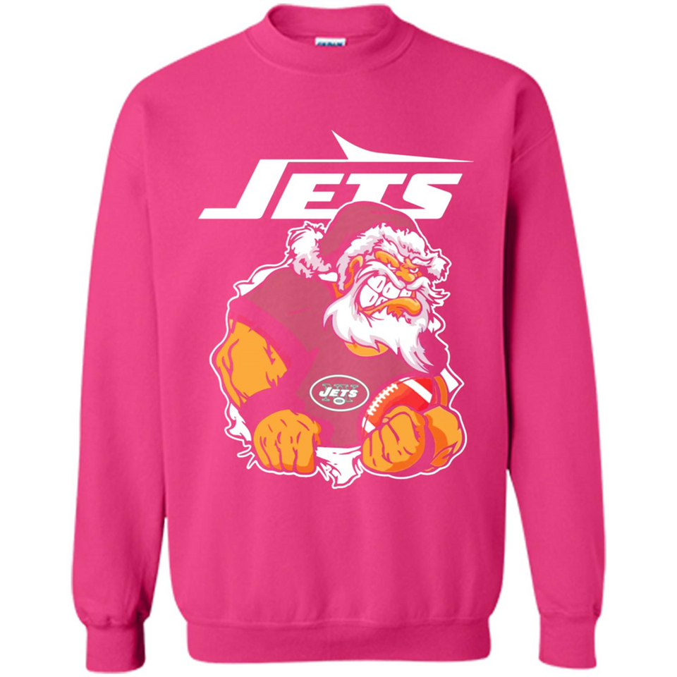 Grumpy Santa Claus Jets Football Team PINGPONG
