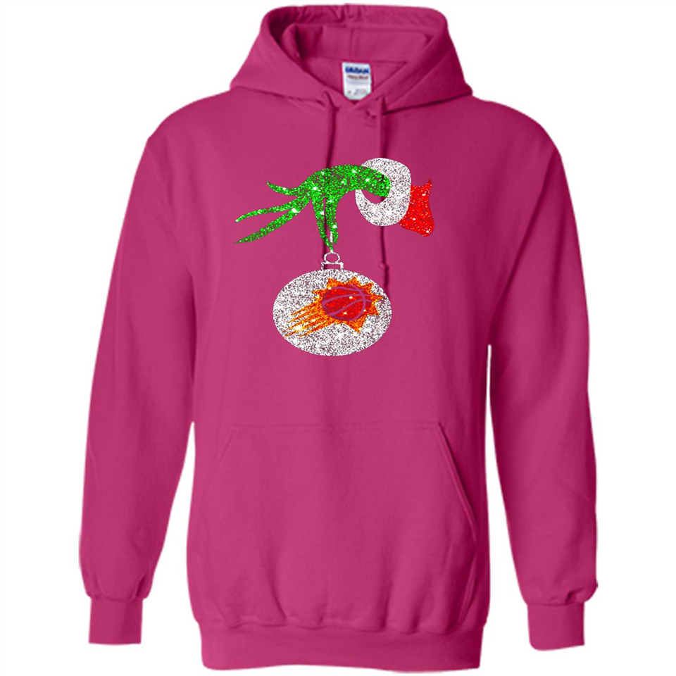 Amazing Phoenix Sun Glitter Grinch Monogram Ornament Christmas Gift - Hoodie