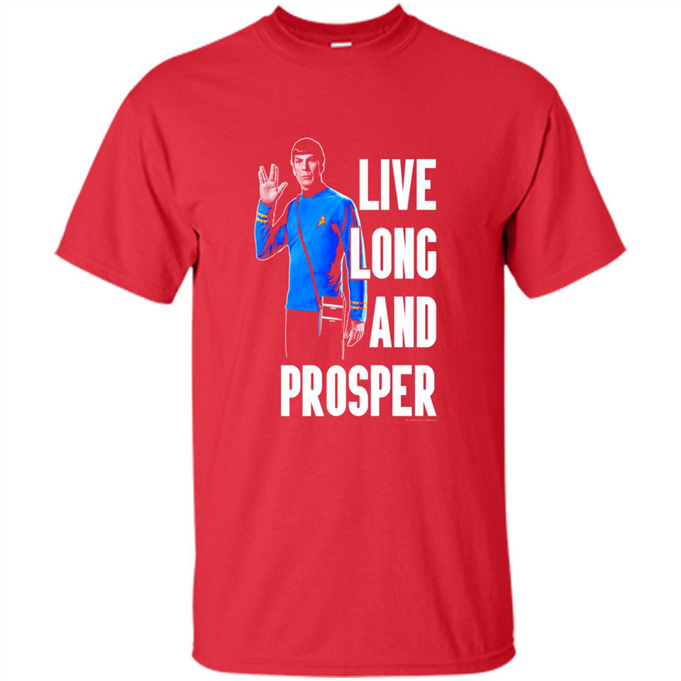 Live Long And Prosper Mr. Spock Star Trek PINGPONG