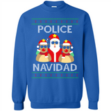 FUNNY POLICE NAVIDAD T-SHIRT Santa Christmas Party - Sweatshirt