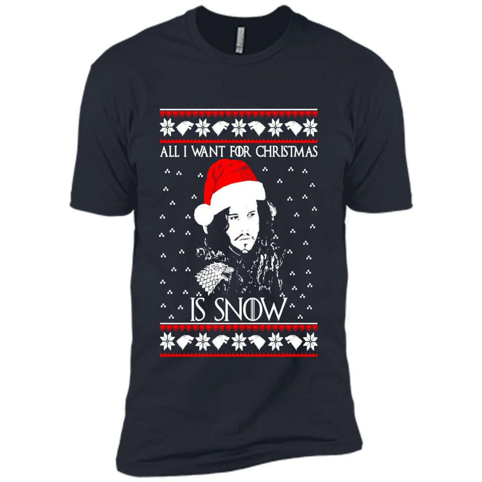 All I Want for Christmas is Snow ugly sweater PINGPONG