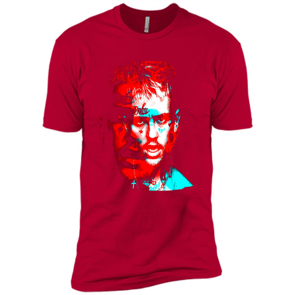 Lil Peep Rapper Fan Wear Shirt Ladies' Boyfriend Shirt - Premium Short Sleeve T-Shirt