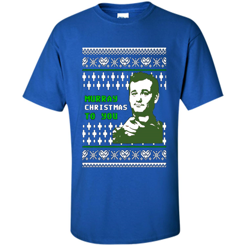 Murray Christmas to you ugly sweatshirt PINGPONG