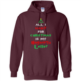 All I want for Christmas is my letter sweater PINGPONG