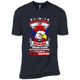 I Am Politically Incorrect I Say Merry Christmas America - Premium Short Sleeve T-Shirt