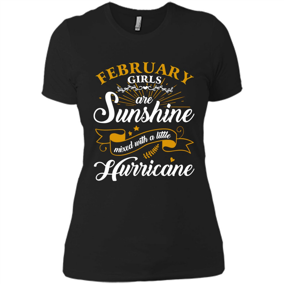 February Girl Are Sunshine Mixed With a Little Hurricane
