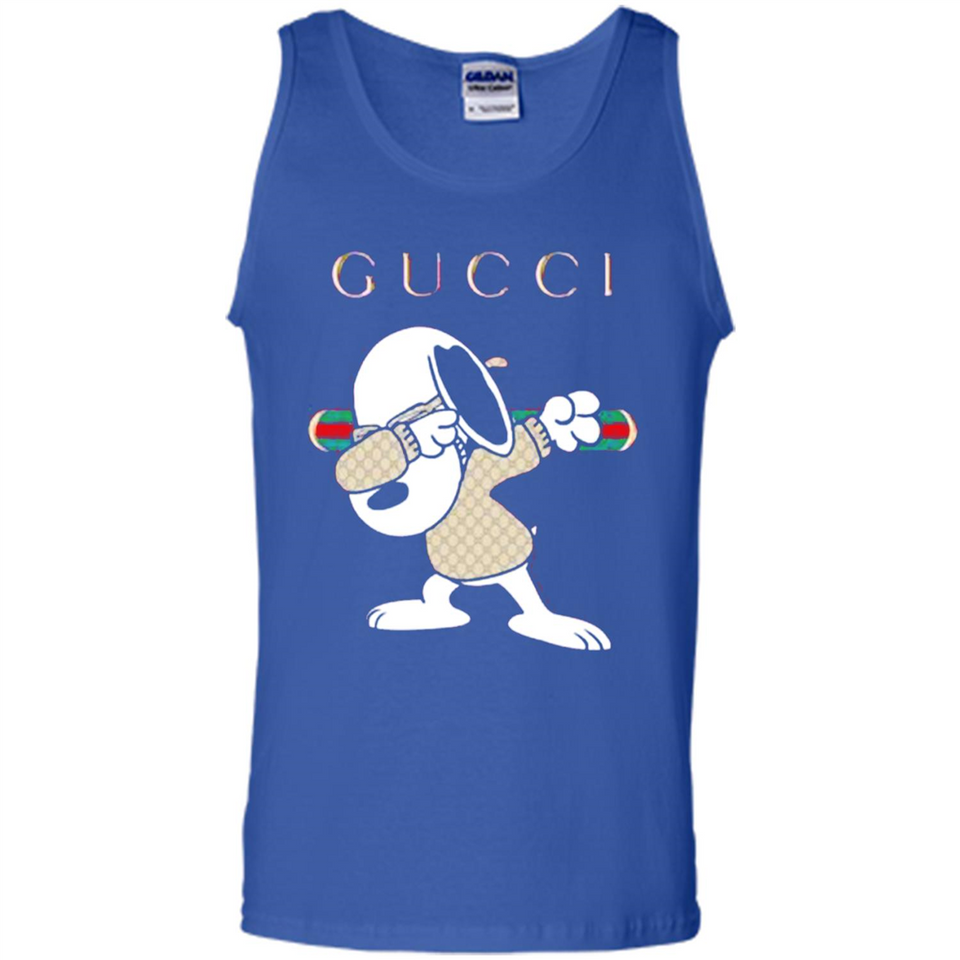 SNOOPY GUCCI DABBING - Tank Top