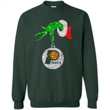 Amazing tee Indiana Pacers Glitter Grinch Monogram Ornament Christmas Gift - Sweatshirt