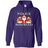 FUNNY POLICE NAVIDAD T-SHIRT Santa Christmas Party - Hoodie
