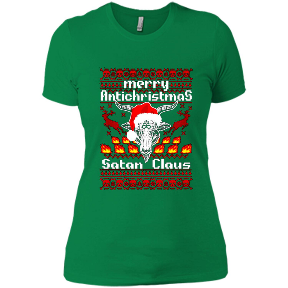 Merry Antichristmas Satan Claus Christmas sweater Sweater PINGPONG