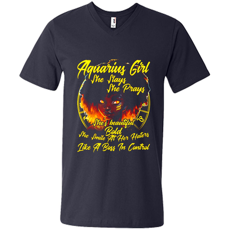 Aquarius Girl She Slays She Prays Zodiac Sign PINGPONG