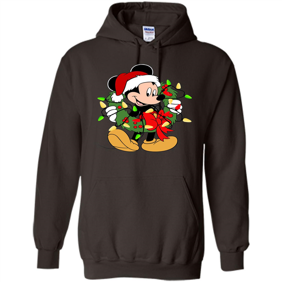 Disney Mickey Mouse Christmas Lights Sweatshirt - Hoodie